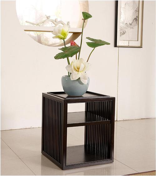 产品 家居用品 家具 中式家具 兰州禅意中式包装盒实木装饰架工厂定做